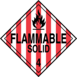 flammable solid