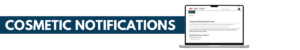 health canada, cosmetic notification form, notify health canada, pre market registration